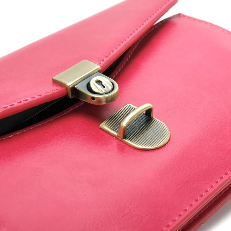 Luxury Colorful Phone Bag Universal PU Leather Pouch Crossbody Small Bags for iPhone 11 11pro max X XS Max XR 6 7 8 Plus Case case for iphone 7