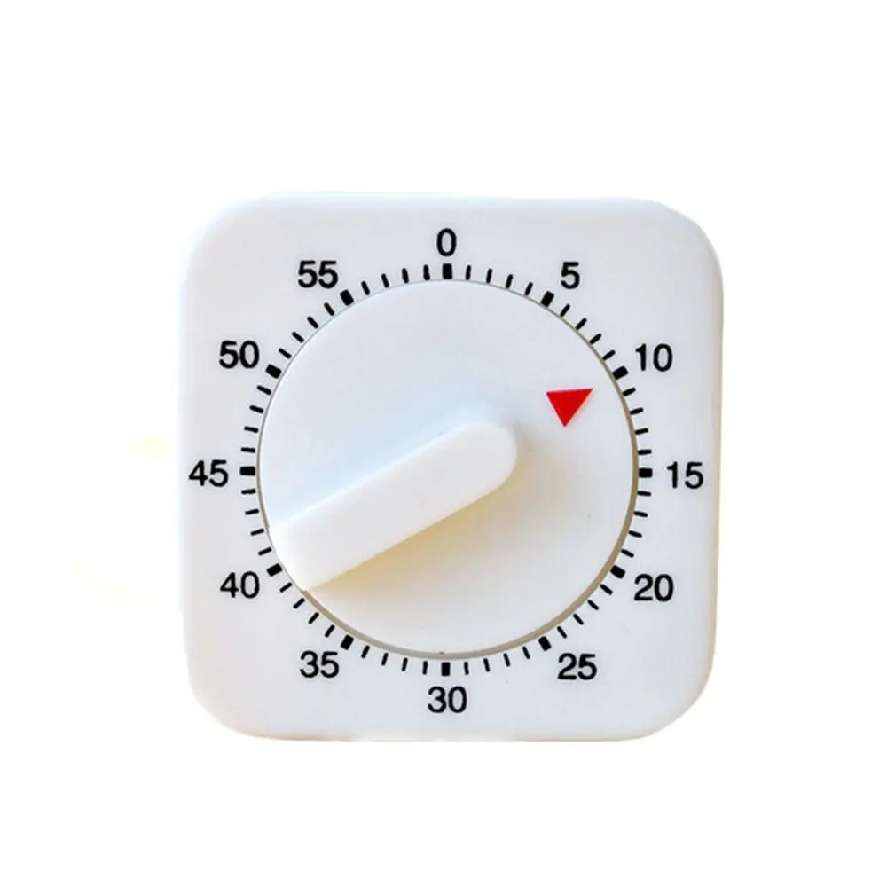 Präzisions-Küchentimer aus weißem Kunststoff-1.WABP