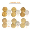 100PCS 6 Inch 17 Holes Hook and Loop Golden Abrasive Paper Automotive Sandpaper for Polishing and Grinding ► Photo 3/5