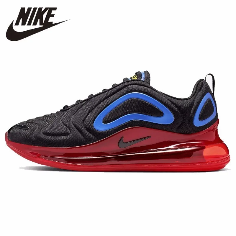 Скидка Nike Air Max 720 оригинальные мужские кроссовки для бега подушка из вентилируемой ткани Спорт на открытом воздухе кроссовки мужские # AO2924