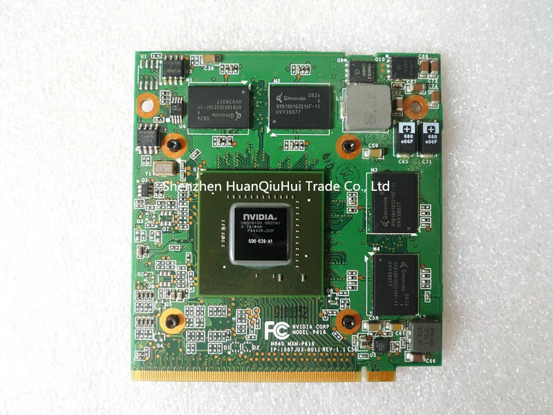 NVidia GeForce 9600M GT DDR2 512 Мб MXM II G96 630 A1 графическая видеокарта для ноутбука Acer Aspire 4930G 6920G