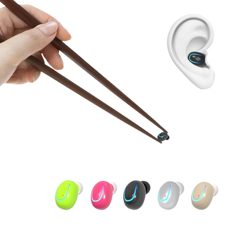 

Mini Portable Bluetooth Earphone Wireless Bluetooth Handsfree Phone Calling Earphone Earbud For iPhone Samsung Smart Phones