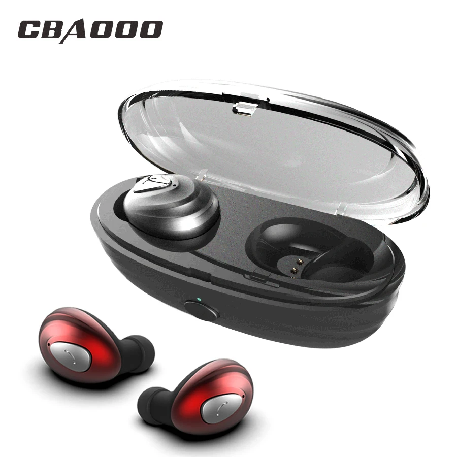 

TWS Wireless Earphones Sport Bluetooth 5.0 Headphones Mini True Wireless Earbuds Stereo Earphone With Mic Charging Box