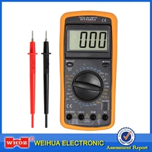 WHDZ DT9205A Professional Digital Multimeter Electric Handheld Ammeter Voltmeter Resistance Capacitance hFE Tester AC DC LCD