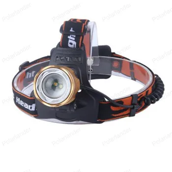 

New arrival Telescopic zoom charging two sources and a strong headlight led flashlight led lamp light beam concentration