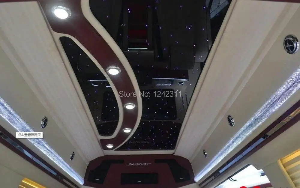 Потолочное освещение для автомобиля/limo star skylight оптоволоконное 12 В RGB цвета