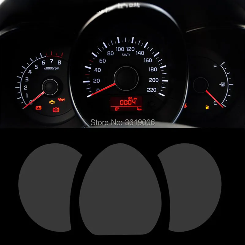 TOMMIA для KIA K2 2011 2015 защита экрана HD 4H Защитная пленка приборной панели