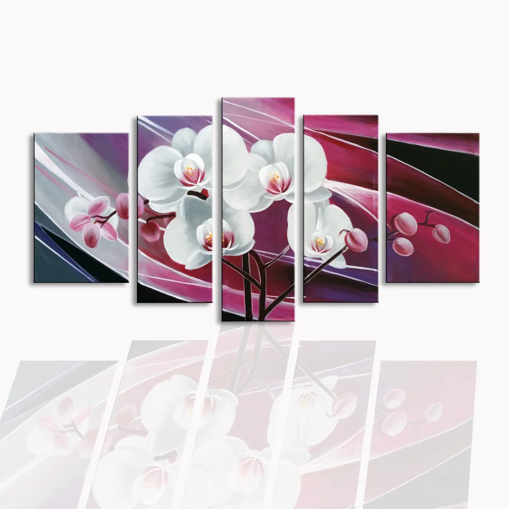 

oil painting Abstract oil painting hand painted flower oil painting living room bedroom restaurant use Decorative PaintingDY-093