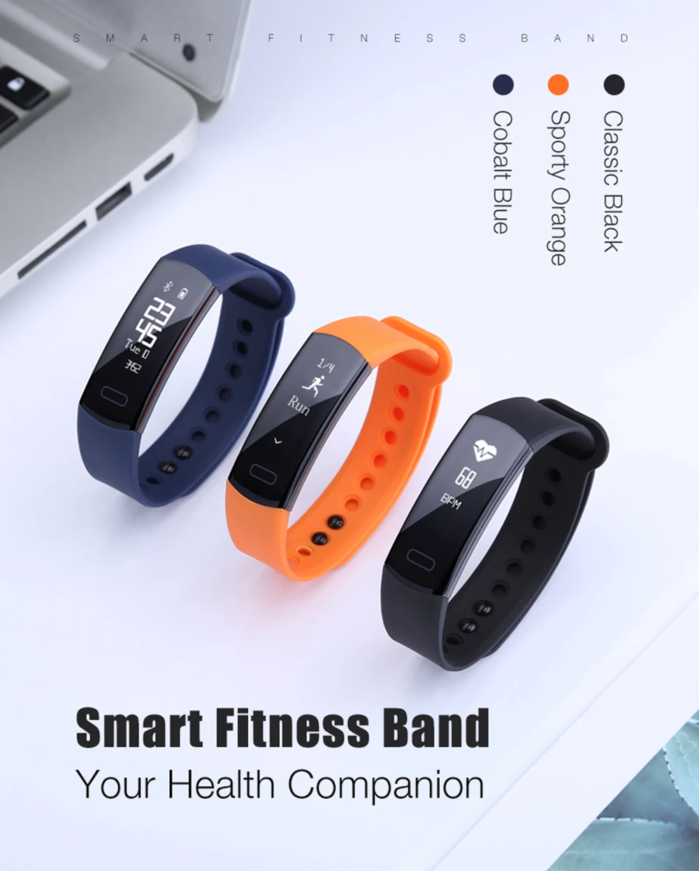 

New C07 smart watch fitness tracker smart bracelet fitness bracelet activity tracker fitness belt support IOS & Android phone