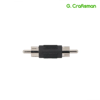 

Clearance Sale! 110pcs RCA Male to Male RCA Coupler Connector Adapter CCTV Products Accessories Camera System B20