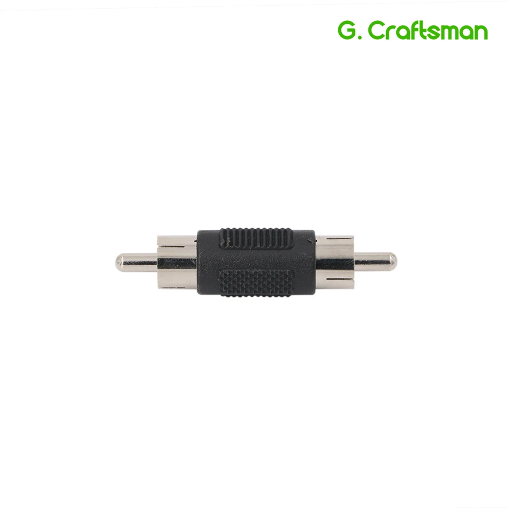 

RCA Male to Male RCA Coupler Connector Adapter CCTV Products Accessories Camera System B20 G.Craftsman