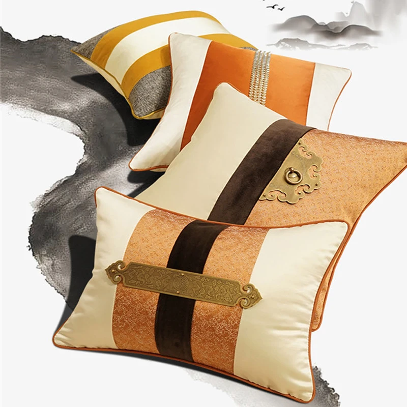 

High-end Design Handwork Cushion Cover Geometric Pillow Cover Luxury Housse De Coussin Cojines Decorativos Para Sofa Pillowcases
