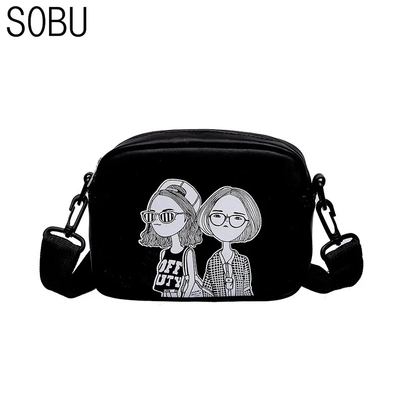 

Fashion Sweet girl PU Ladies Day Clutch Bag Wide Strap Flap Purse Shoulder Bag Handbag Women's Crossbody Mini Messenger Bag H140