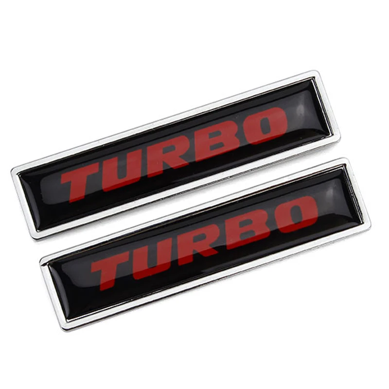 2 шт. эмблема турбо значок для Peugeot 407 Volvo Nissan Citroen Lada Suzuki Toyota Chevrolet Cruze Автомобильная
