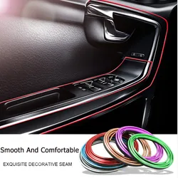 5M Car Styling Interior Accessories Strip Sticker For Toyota Corolla Avensis Yaris Rav4 Auris Hilux Prius Prado Camry Celica
