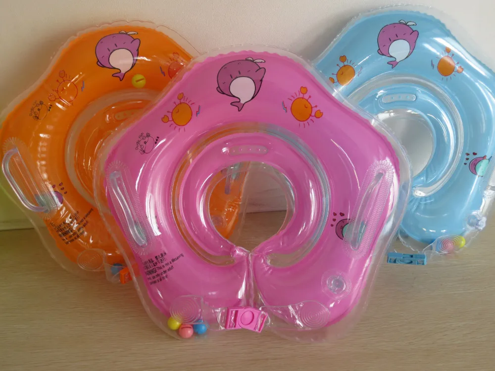 New Infant Baby Swimming Baby Neck Float Rubber Ring Inflatable Infant Neck Float Swimtrainer Infant Swim Accessories New Infant Baby Swimming Baby Neck Float Rubber Ring Inflatable Infant Neck Float Swimtrainer Infant Swim Accessories