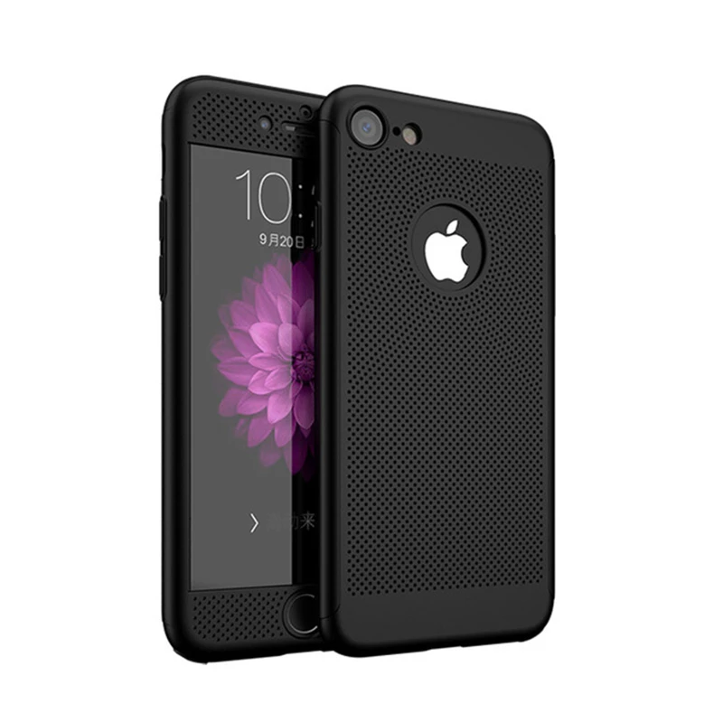 Чехол для iPhone 7 Plus бренда iPaky сотовый Чехол для Apple iPhone 7 защитный полый полный корпус чехол для iPhone 7 Plus - Цвет: i7 Black