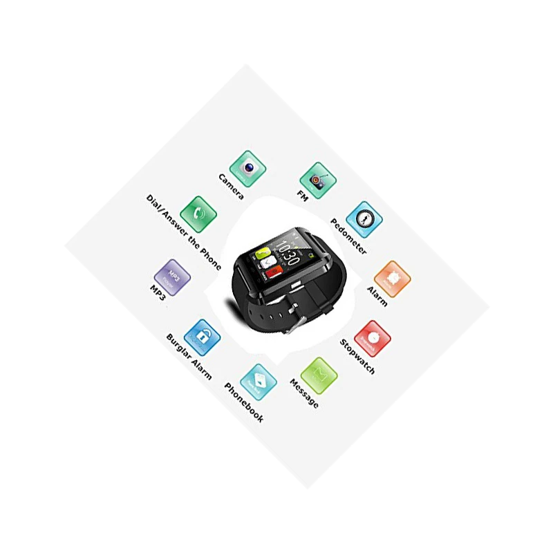 High Quality Bluetooth Smartwatch U8 U font b Watch b font font b Smart b font High Quality Bluetooth Smartwatch U8 U font b Watch b font font b Smart b font