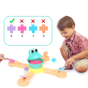 

1 Set Feeding Frogs Toy Eating Bee Desktop Educational Fun Game Gift for Children Kids YJS Dropship