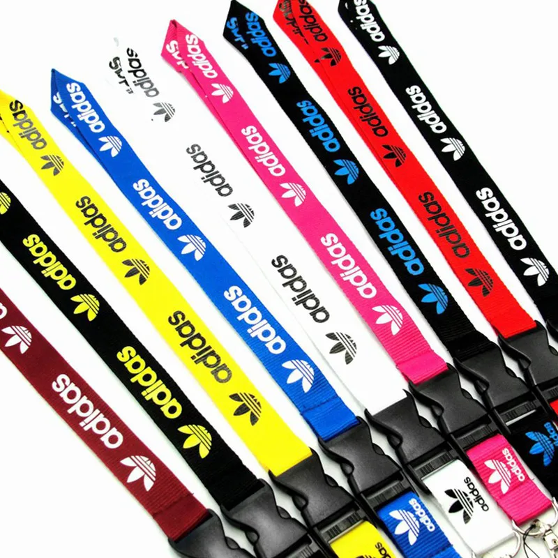 

New Arrival Hot-selling Polyester Cell Phone Neck Lanyard Neck Straps for Smartphone Key ID Card Keychain