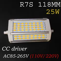 Реальная власть R7S 15 Вт/20 Вт/25 Вт/30 Вт J78/J118/J189 5730 5630 SMD LED наводнений свет лампы кукурузы лампы экономия энергии Spotlight 100 шт./лот