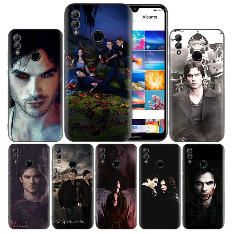 

The Vampire Diaries Ian SomerhSilicone Case Cover for Huawei Honor 8X 8C 8A 8S 10 10i 20i 20 Play Y9 Y7 Y6 Y5 Lite Pro 2018 2019