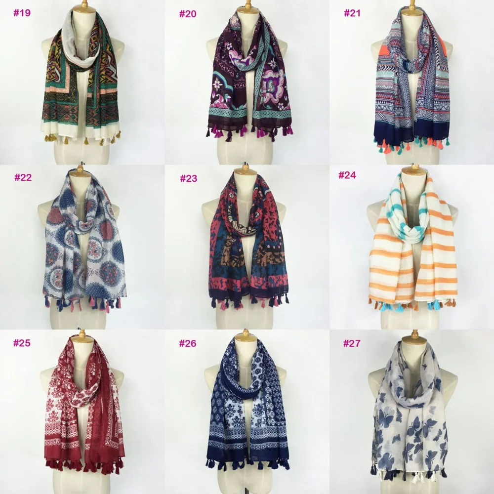 tassel scarf group 3