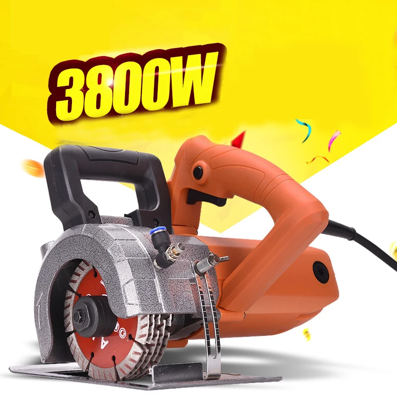 

220V Electric Wall Chaser Groove Cutting Machine Wall Slotting Machine 3800W 9000RPM 125MM Y