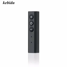 Kebidu Беспроводной приемник Bluetooth с зажимом мини аудио передатчик AUX 3.5 мм музыка стерео адаптер для наушников Динамик PC MP3