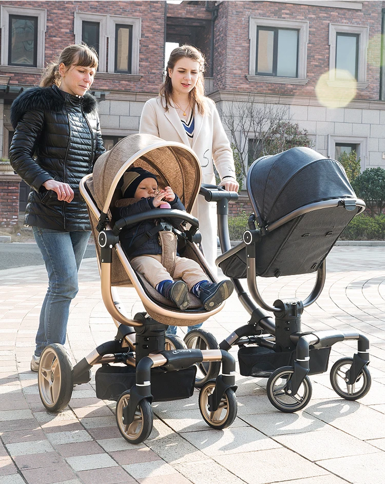 Роскошная многофункциональная система для путешествий V baby детская коляска