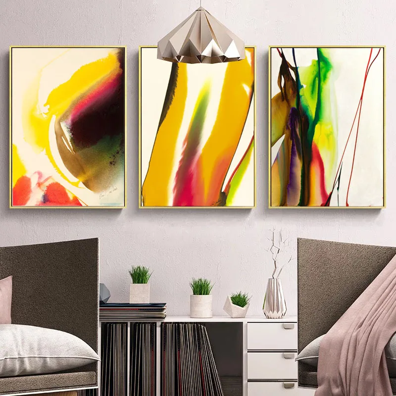 

Modern Minimalist Living Room Wall Painting Gallery, Abstract Study Room, Bedroom, Small And Fresh, European American Style