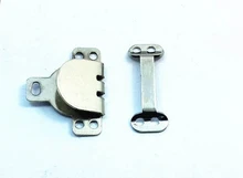 Skirt Hooks Kapstokken Voor Rokken Free Shipping! 17mm Brass Hook Trousers Sew-on Pants And Eye Silver Planting Color 100sets