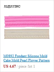 M0776 DIY 3D Peony Flower Petals Embossed Silicone Mold Fondant Cake Decorating Tools Chocolate Gumpaste Candy Clay Moulds