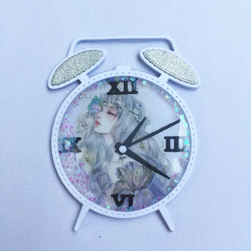 

Stamps Die Scrapbooking Clock Time Frame Metal Cutting Dies New 2019 Craft Die Cut Embossing Stencil Paper Shaker Card Making