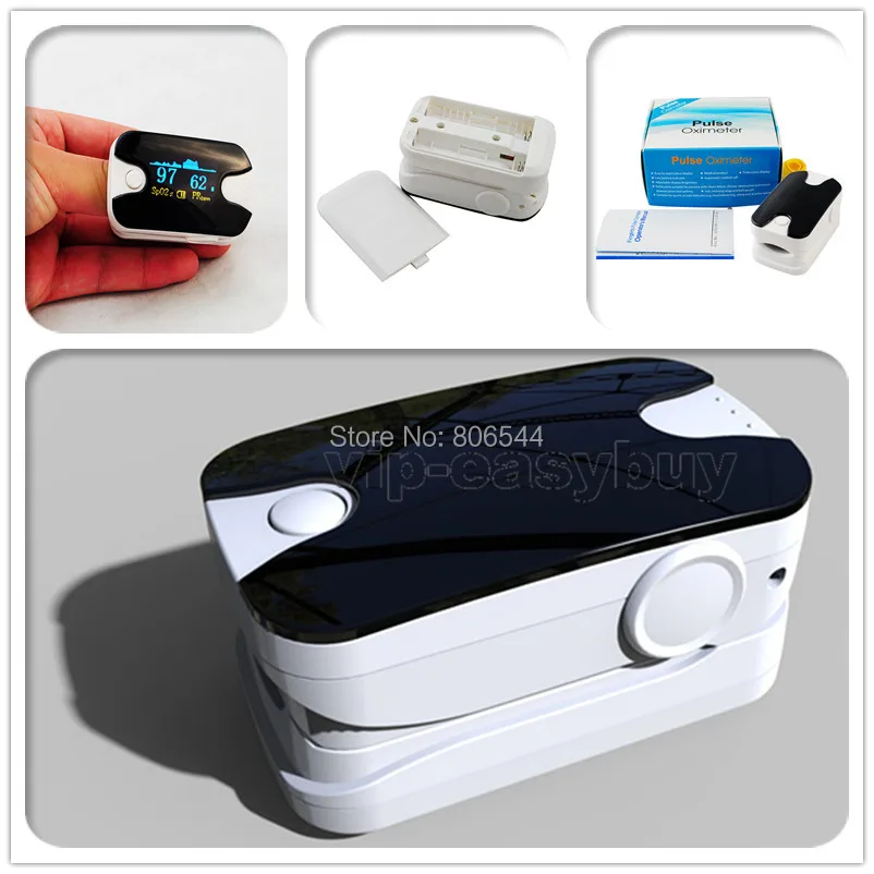 

Neu OLED Pulse Oximeter Oxymeter Pulsoximeter OLED Display+AUDIO ALARM