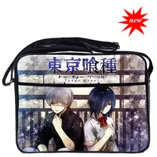 Tokyo Ghouls Sling Bags Cross Body Messenger Bag Anime Cosplay Satchel PU Waterproof Students Schoolbag