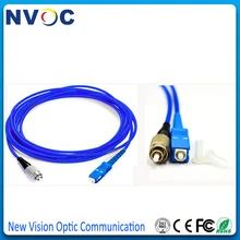 SC/UPC-FC/UPC SM Simplex 3 мм 20 м, ПВХ куртка, FC-SCUPC одномодовый внутренний бронированный волоконно-оптический патч-корд соединительный кабель