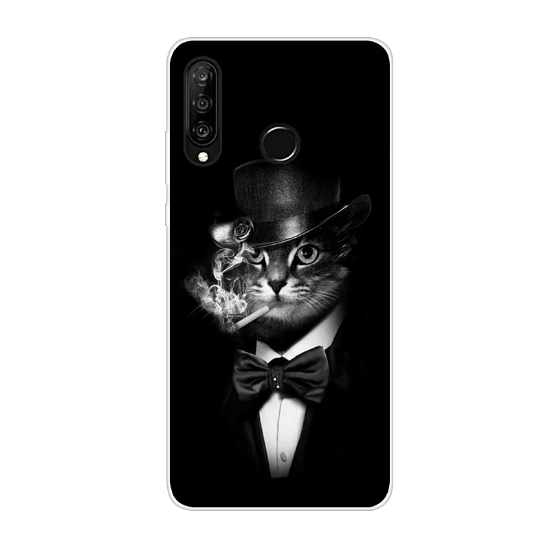 Чехол для Huawei P30 Lite чехол P30Lite силиконовый из ТПУ телефона MAR LX1 P 30 Pro|Бамперы| |