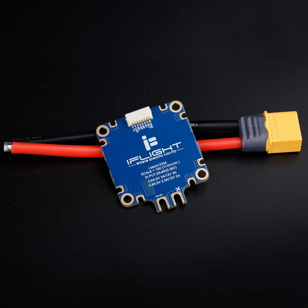 Iflight 36x36 мм sucex Pdb 2-8 s 330a 5-36 v Esc распределительная плата питания с двойным Bec для радиоуправляемого дрона Квадрокоптер, Мультикоптер FPV