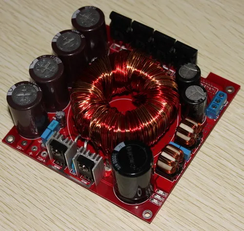 500W amplifier Boost power supply board Power conversion Single 12V input becomes double + -45V output