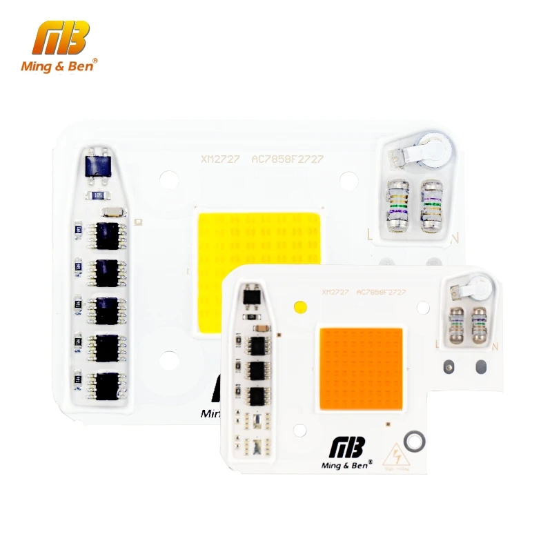 

LED Lamp Chip 30W 50W AC 220V LED COB Chip No Need Driver Full Spectrum For DIY Spotlight Floodlight Warm Cold White Grow Light