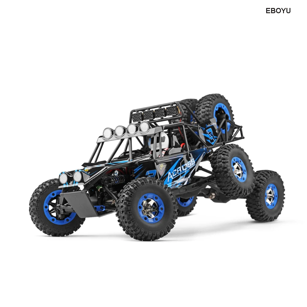 Wltoys 12628 1:12 RC автомобиль 2,4G 40 км/ч 6WD Электрический внедорожный Рок Гусеничный альпинистский RC багги RC автомобиль RTR