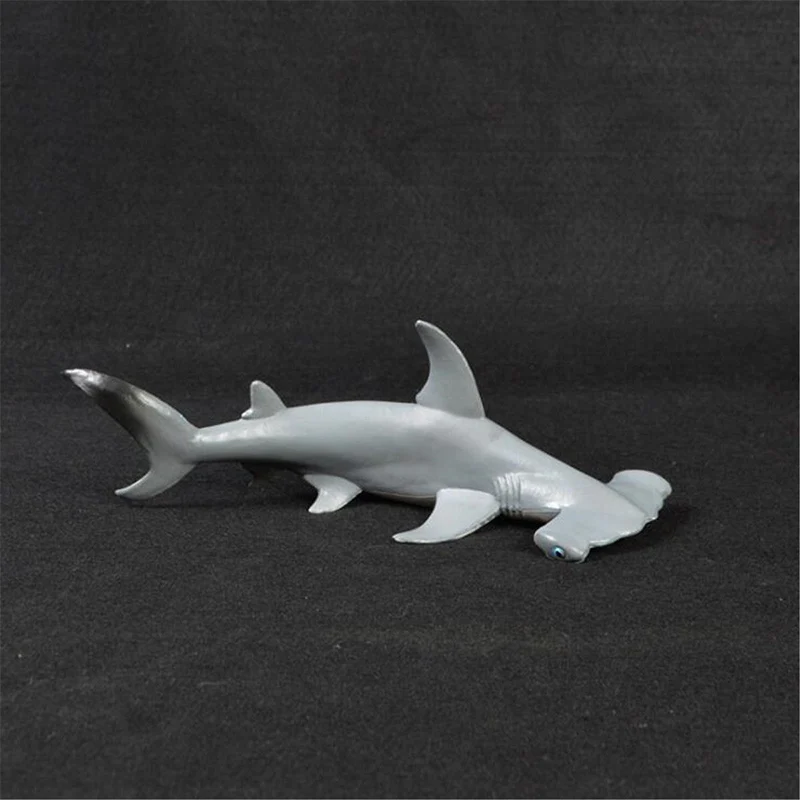 18 см Hammerhead Shark реалистичные морские животные фигура Твердые Пластик игрушка новые модели