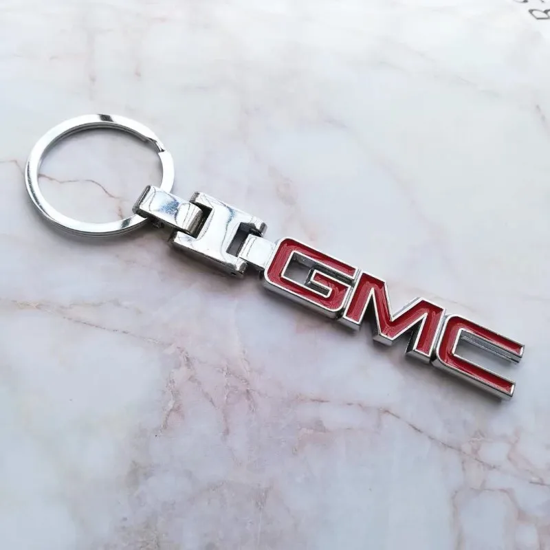 Тренд H Пряжка металлический брелок на ключи в форме буквы кольцо автомобильный брелок для GMC Envoy Canyon Yukon Safari Savana брелок для мужчин кулон аксессуары