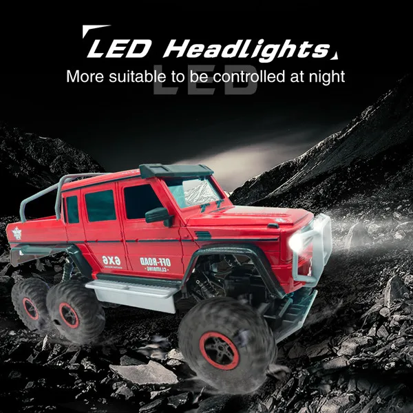 Flytec_699_110_2.4G_6WD_Climber_RC_Car_Wrangler_Design_with_LED_Light_Rock_Defender_Car_11