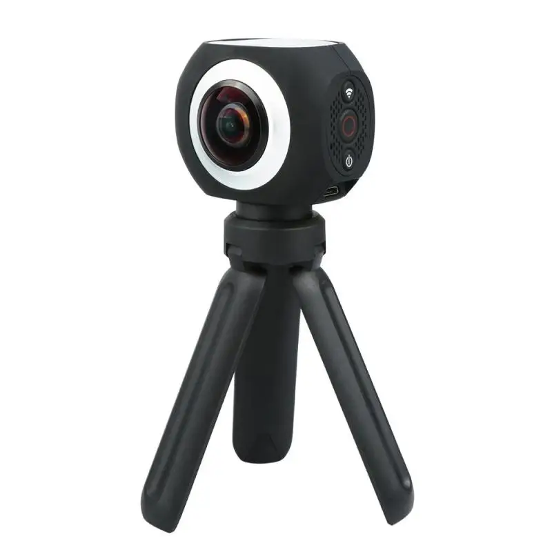 

New 2017 mini Camera 2.7K 25FPS Dual Fisheye Lens VR Camera WiFi 960P 30FPS Pano