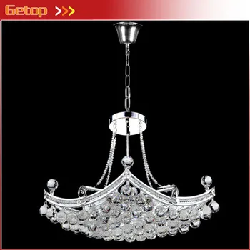 

2017 New LED K9 Crystal Chandeliers Crystal Fixture Hanging Lusters lustres de cristal lustres e pendentes Luxury Lamp