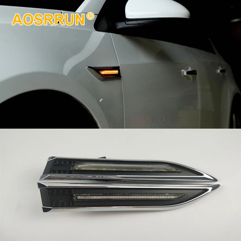 ABS гальваническим листовая светодиодный Поворотный Светильник автомобильные аксессуары для Chevrolet Cruze 2007 2008 2009 2010 2011 2012 2013