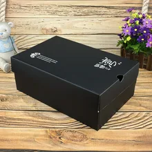 500 шт/партия изготовленный на заказ высококачественный Гофрированная коробка для обуви полная печать логотип Складная гофрированная коробка для обуви es