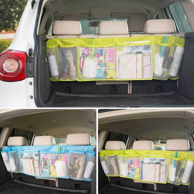 

Multi-use Oxford Backseat Storage Bag 1Pcs Adjustable Car Trunk Organizer Portable High Capacity Automobile Seat Back Pouch